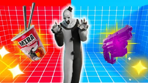 SCARY CLOWN RED VS BLUE 🔴🔵K-POP