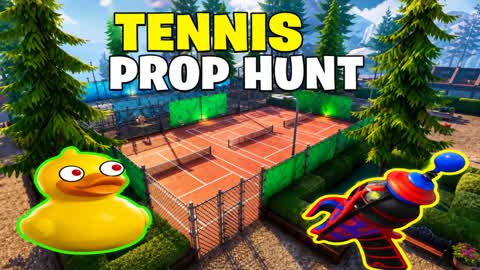 Tennis Prop Hunt Hide and Seek
