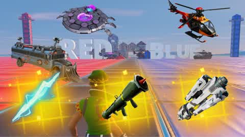 MEGA RED VS BLUE 🔴🔵 - NO RULES