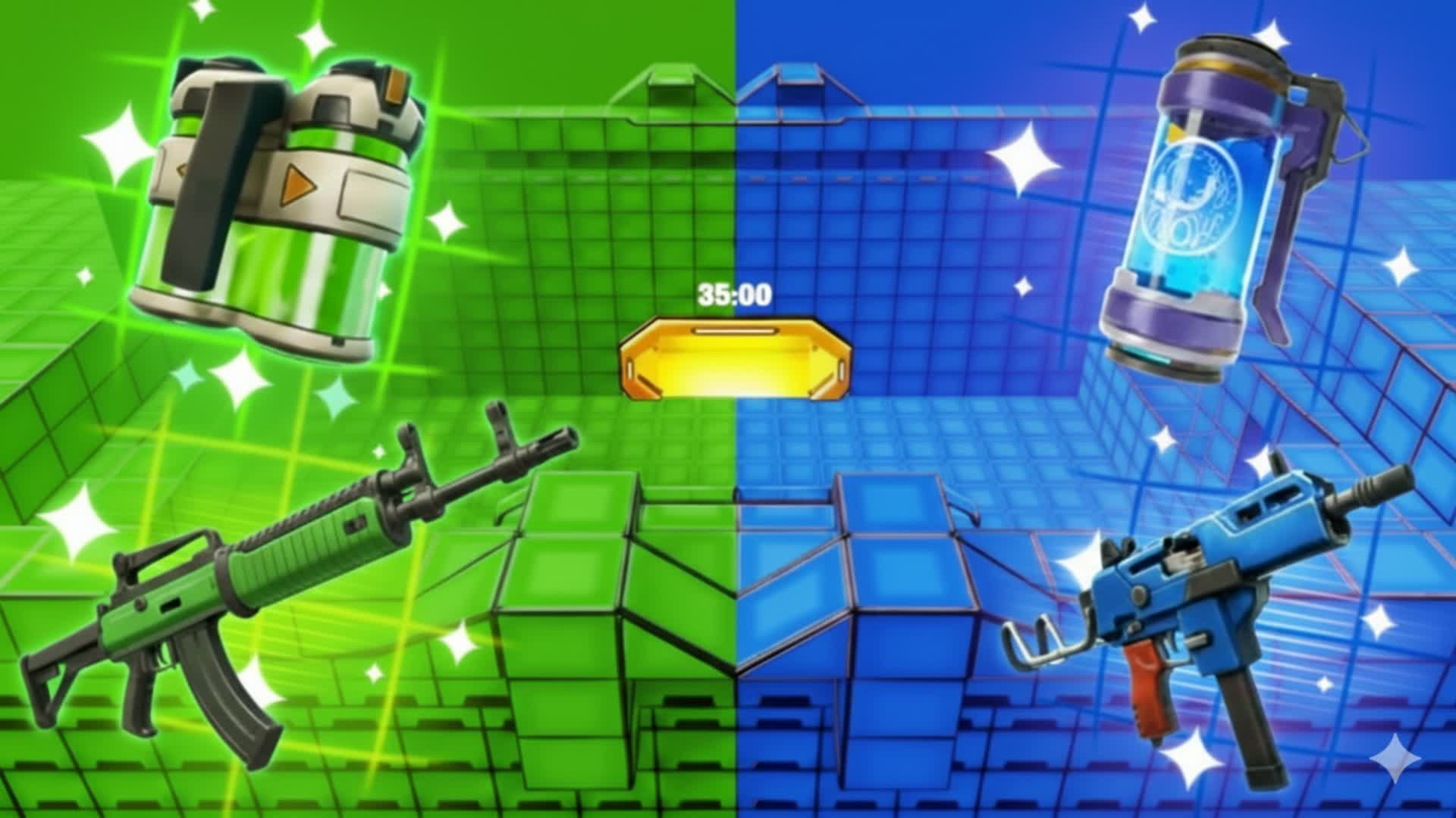 BLUE VS GREEN