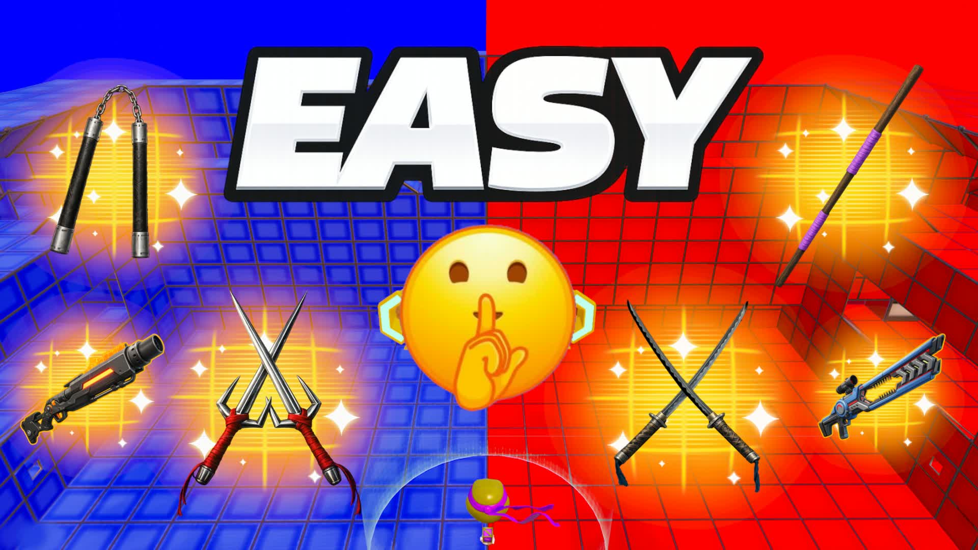 EASY SECRETS RED VS BLUE🔴🔵