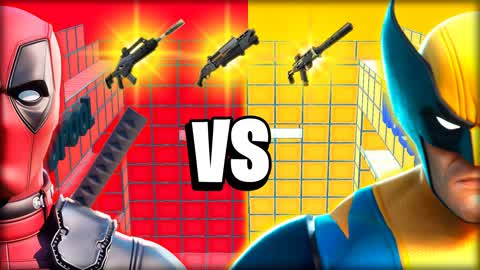 DEADPOOL Y WOLVERINE - RED VS YELLOW