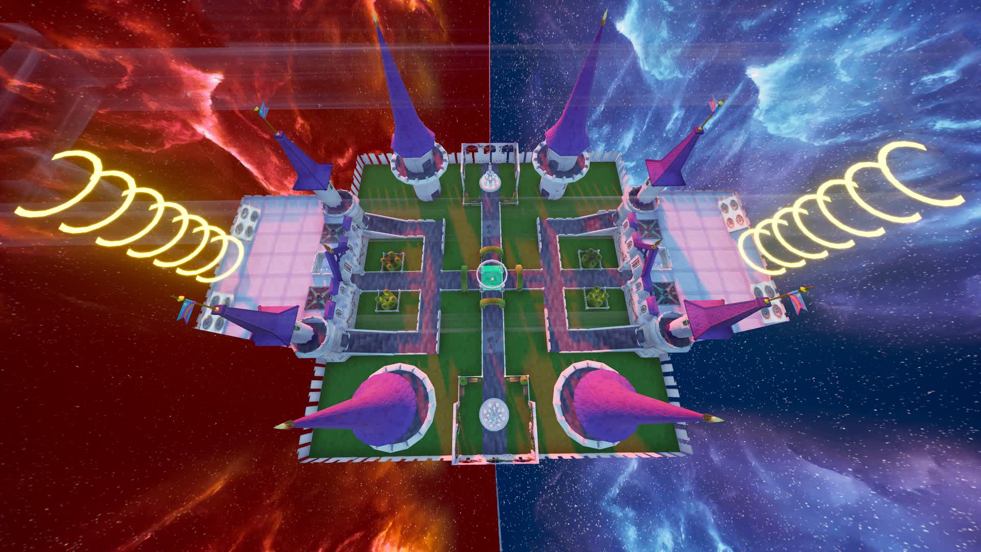 🔴RED VS BLUE🔵 CASTLE 🏰