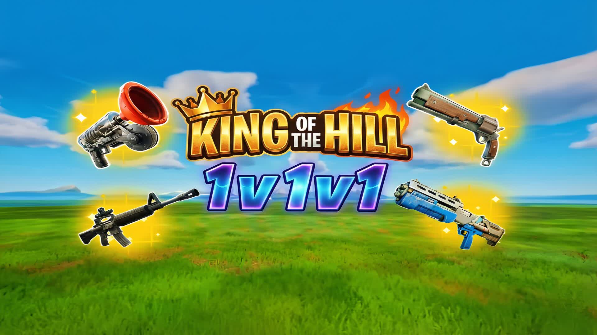 KING OF THE HILL 1V1V1 ♕️🔥