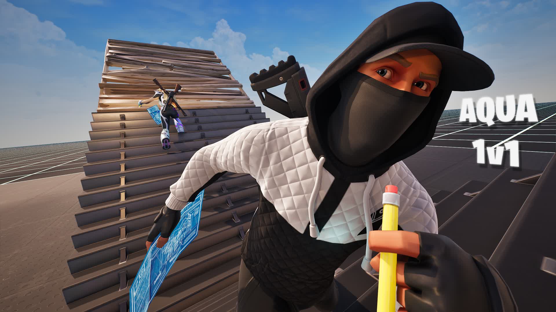 AQUA 1V1 BUILD FIGHTS