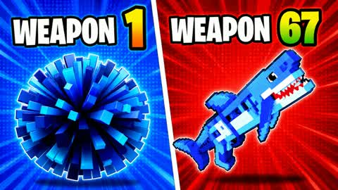 😎 TRYHARD GUN GAME🔫67 ONE SHOT🔫