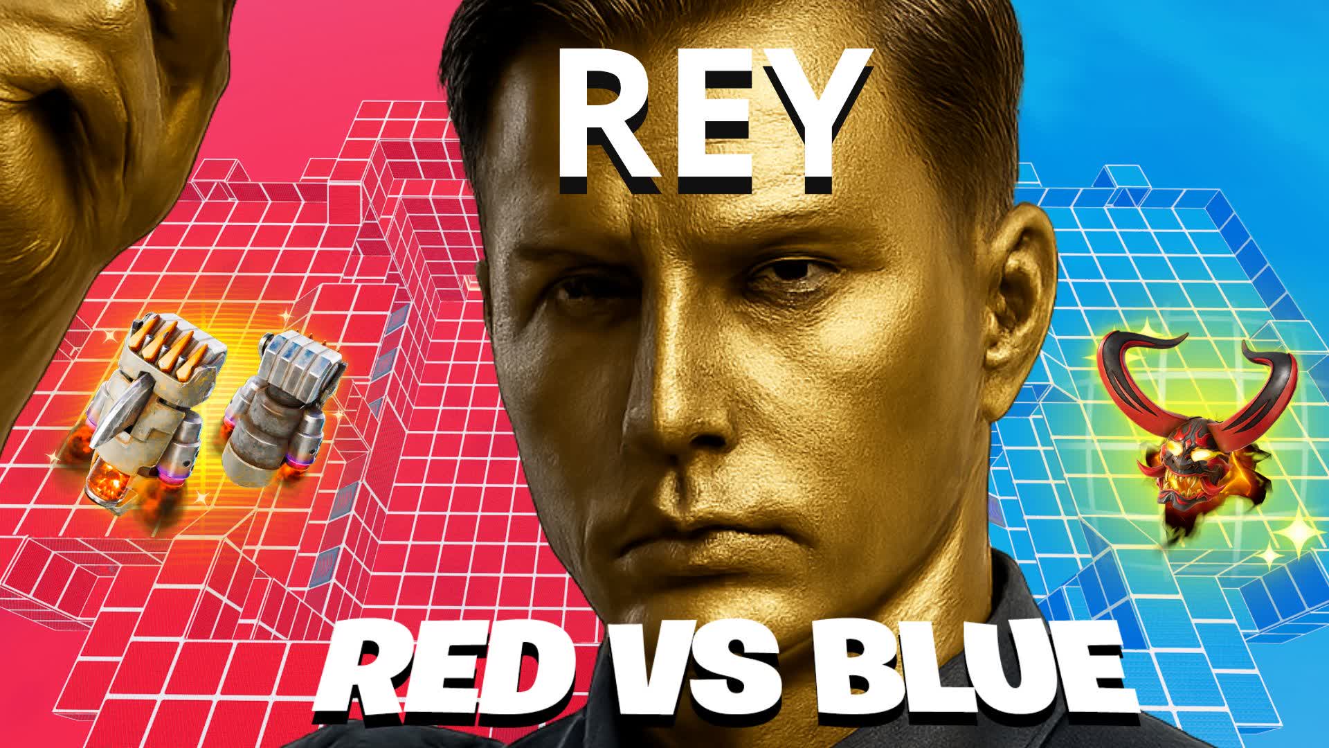 🔴REY RED VS BLUE 🔵