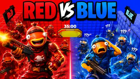🔴🔵 Paintball Red Vs Blue