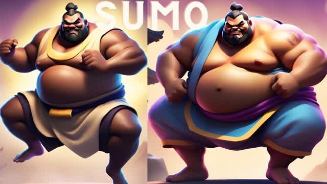 🤼Sumo FFA MiniGame🥡 (Hidden Gun)Barn👀