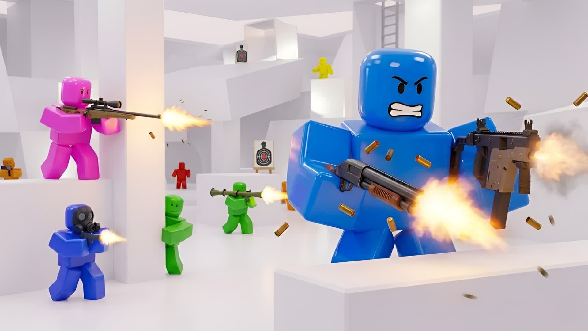 RED VS BLUE 🔴🔵 EVERY SECRET GUN 🎯🔥