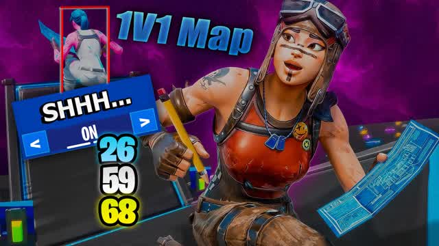 Best 1V1 Map!đ€« *New Weaponsđ±*