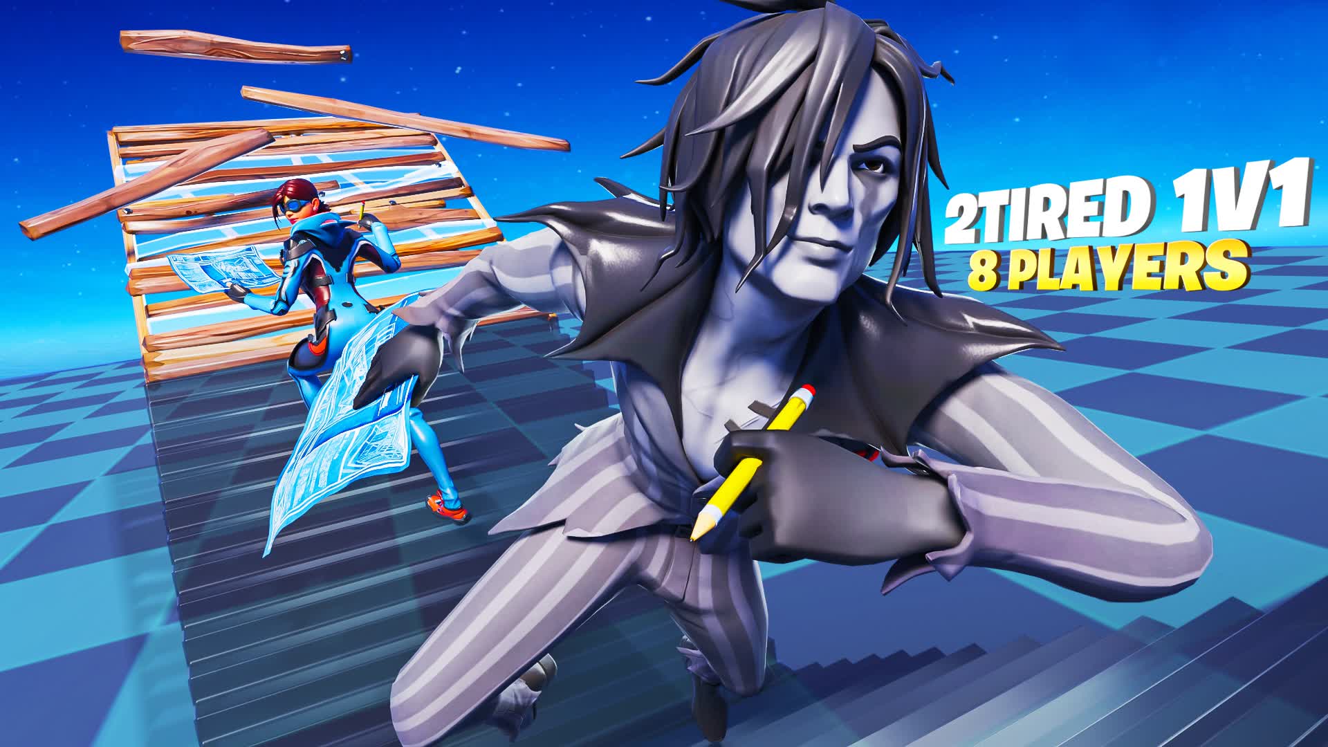2TIRED 1V1 [8 PLAYERS] - Fortnite island 7033-8788-5405 by Kodakﱞ Black