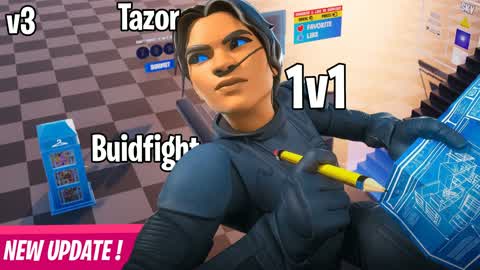 🔥TAZOR 1v1 BUILDFIGHT V3 ⚔️