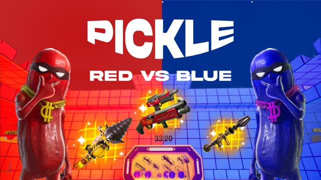 PICKLE RED VS BLUE 🔴🔵