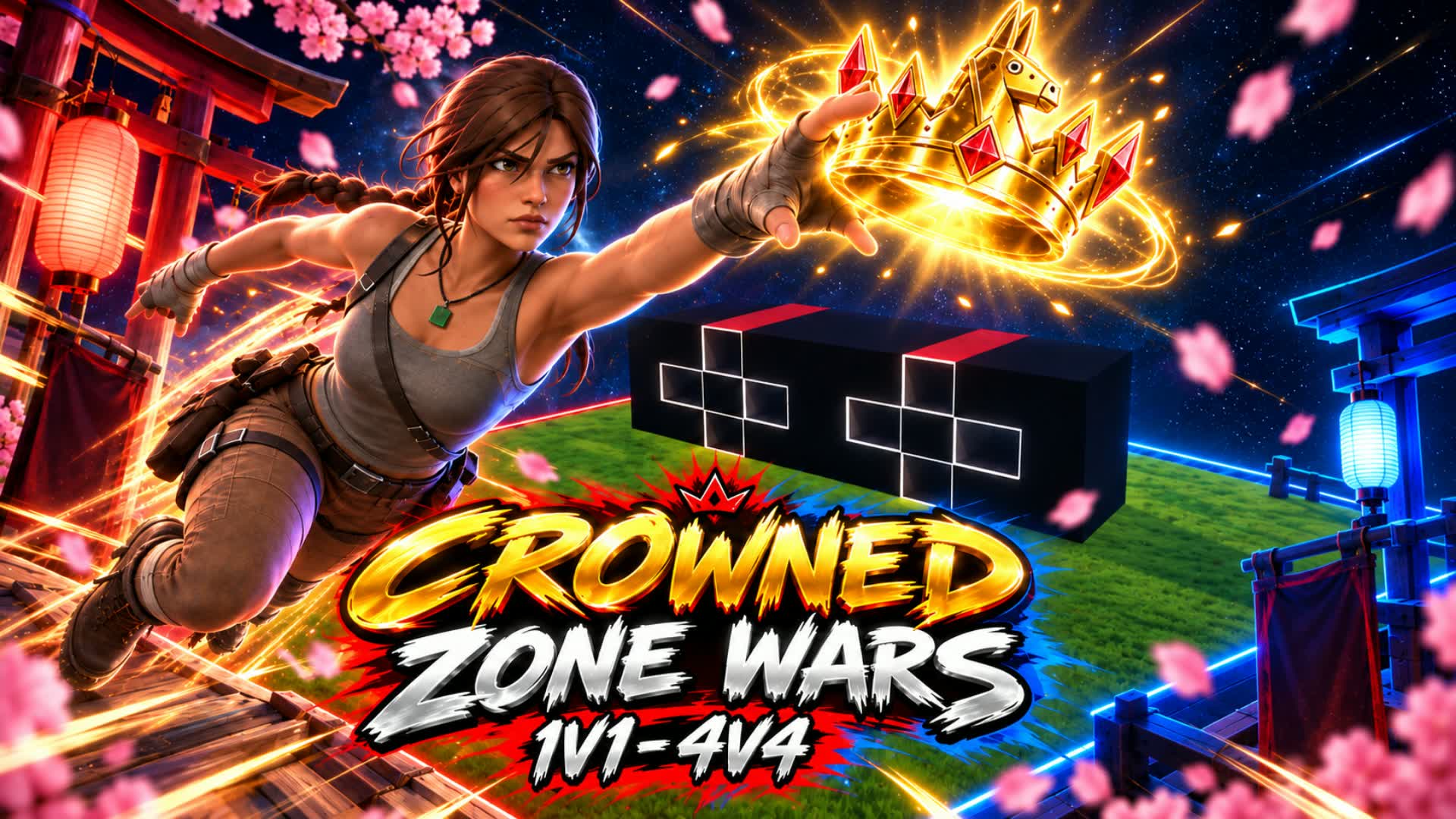 Crowned Zone Wars (1v1 - 4v4)
