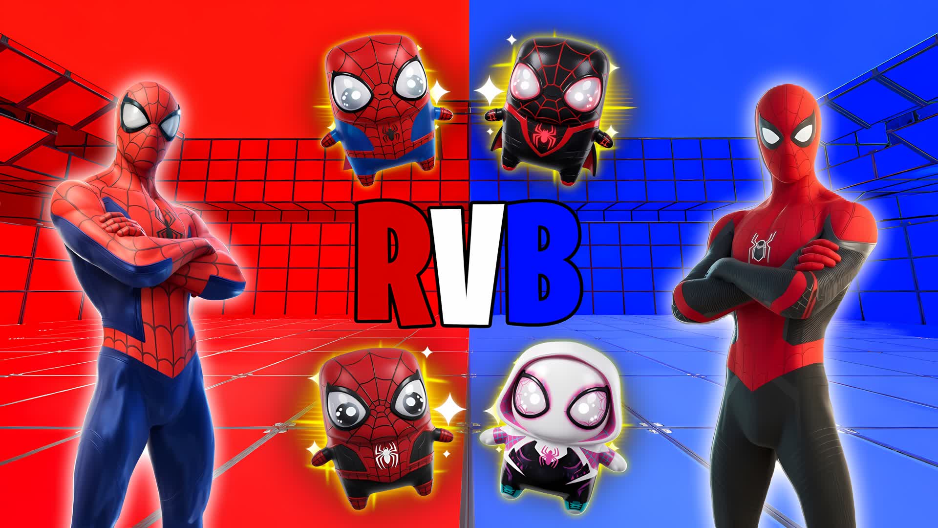 RED VS BLUE SPIDEY SPRITE [SHOOTER]