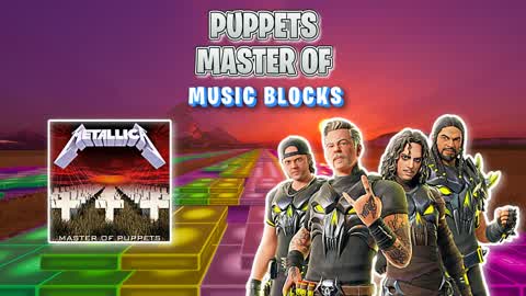Master Of Puppets Music Blocks Cover