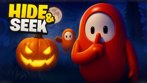 HALLOWEEN HIDE AND SEEK 🎃 FALL GUYS