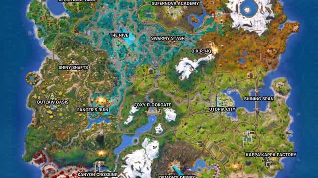 Squid Games Clip farm map