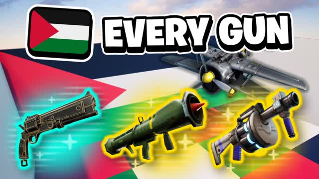 🇵🇸 فلسطين PALESTINE 1V1 EVERY GUN