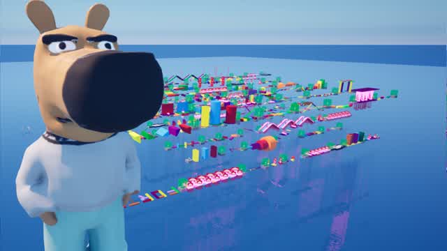 150 LEVEL CHILL GUY PARKOUR ⭐