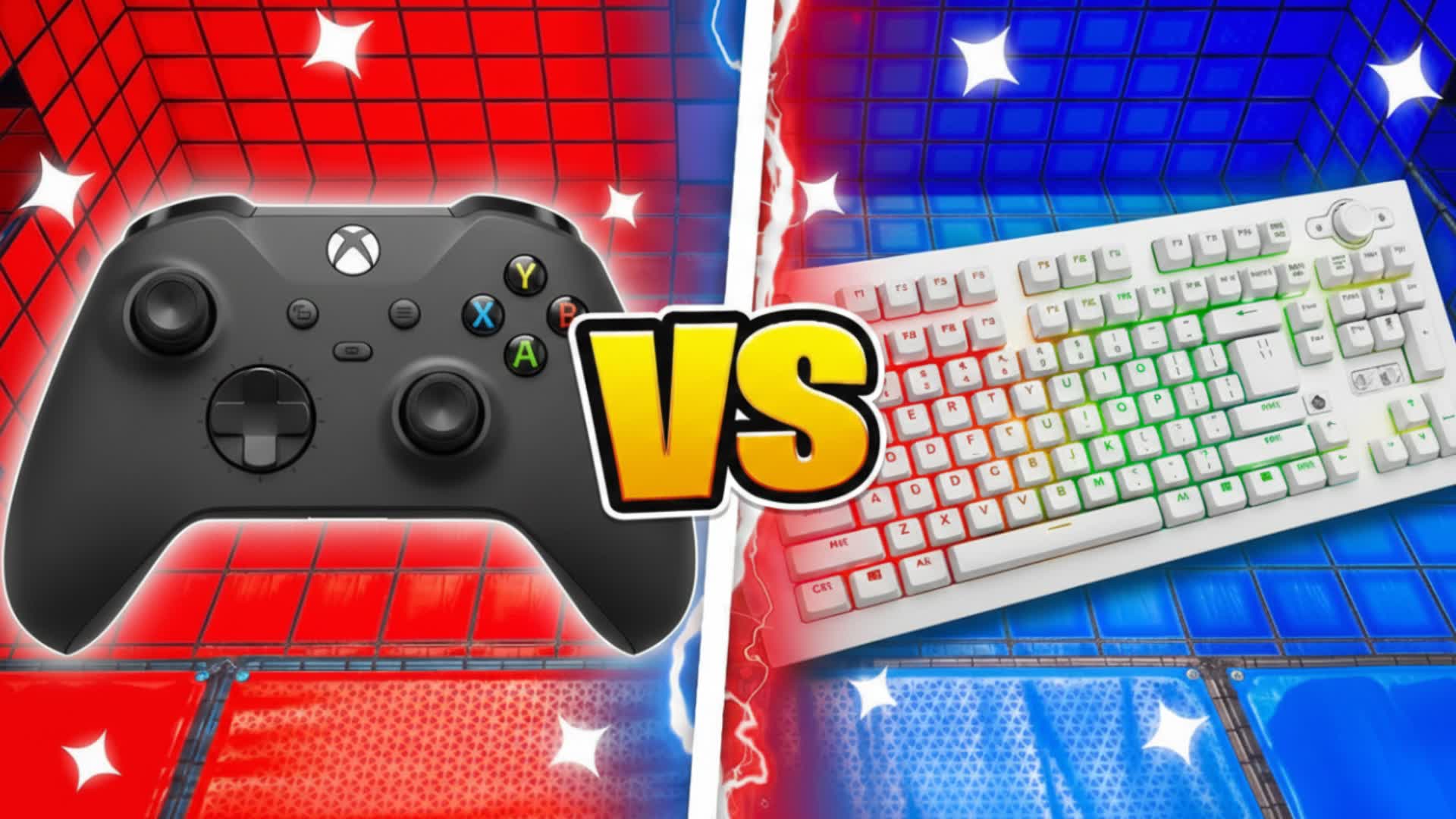 XBOX VS PC RED VS BLUE 🔴 🔵