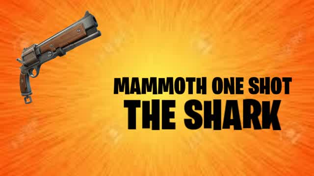 MAMMOTH PİSTOL ONE SHOT the shark