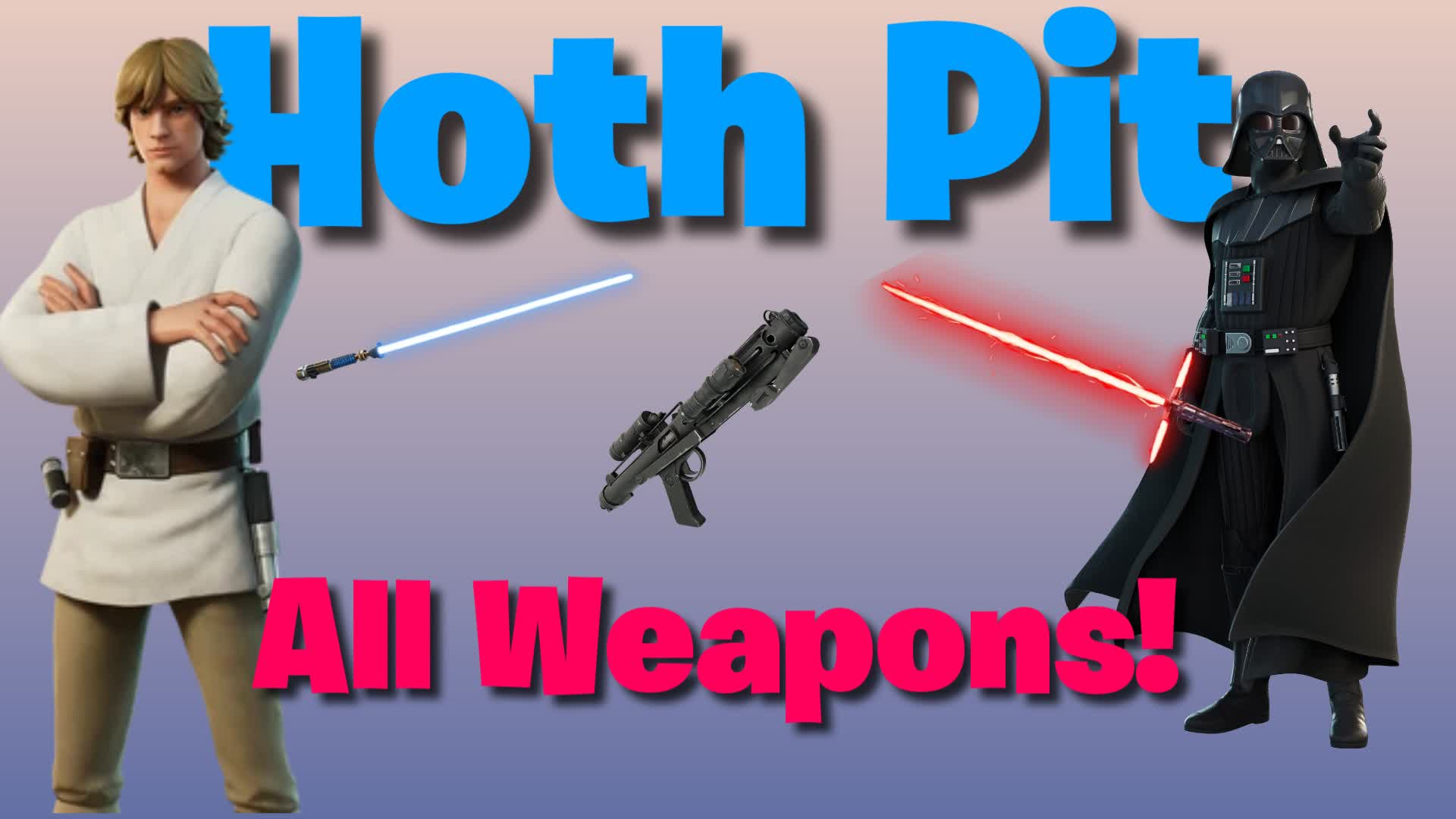 Hoth Pit All Weapons!