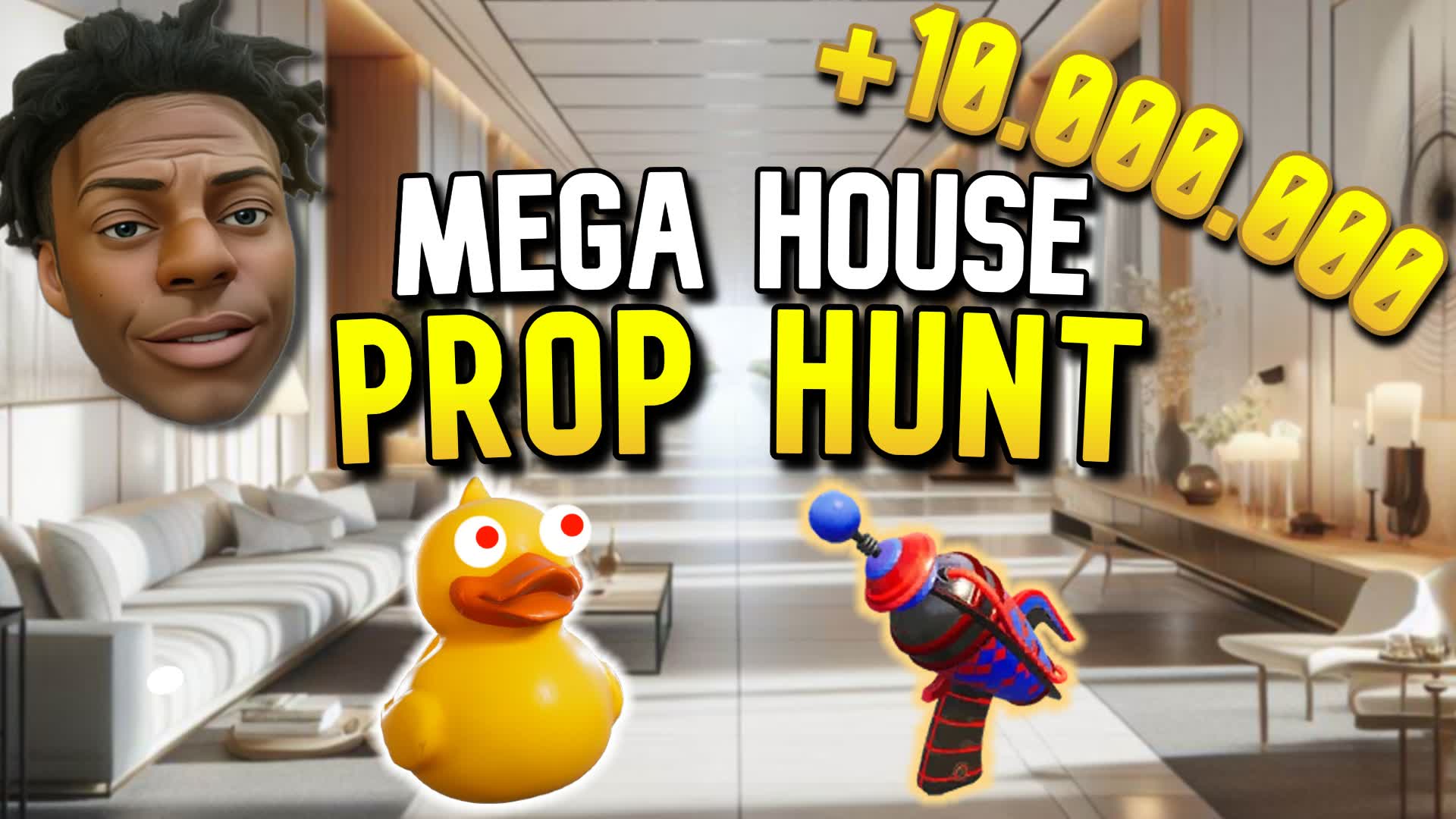 MEGA HOUSE PROP HUNT🏠 5750-3850-7108 by skypter - Fortnite Creative Map ...