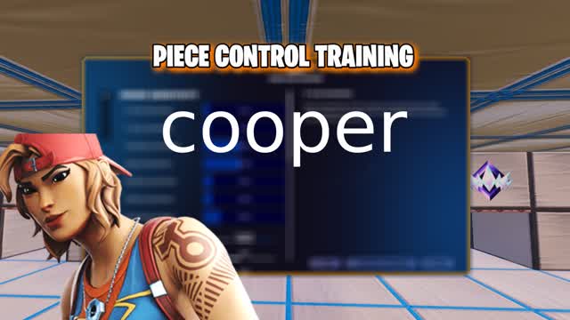 COOPER PIECE CONTROL SETTINGS