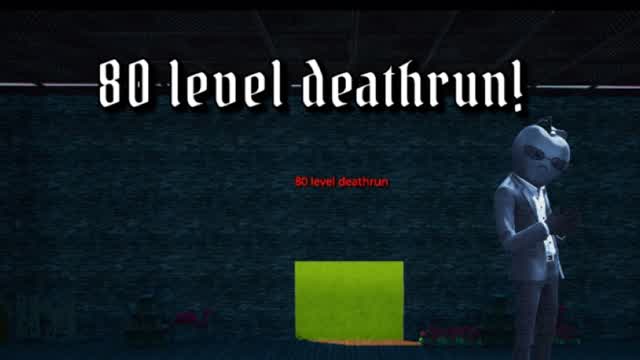🌳80 level deathrun! Different biomes🌳