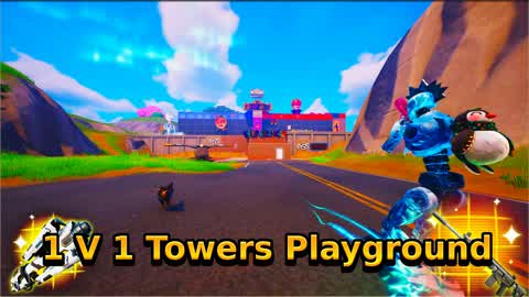 1 V 1 Towers Playground