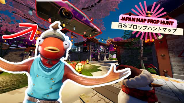 JAPAN MAP PROP HUNT