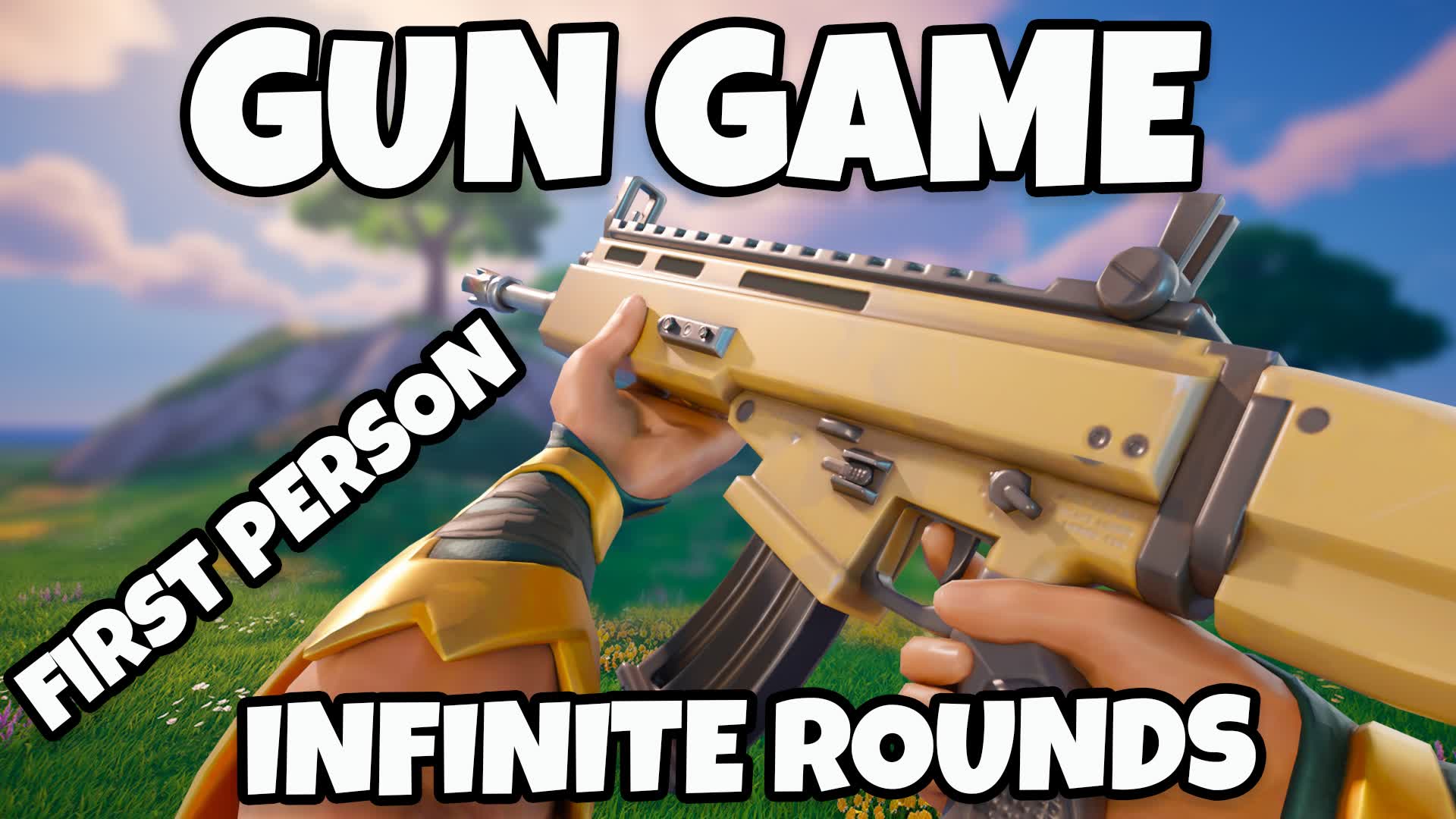 FIRST PERSON -GUN GAME -INFINITE ROUNDS