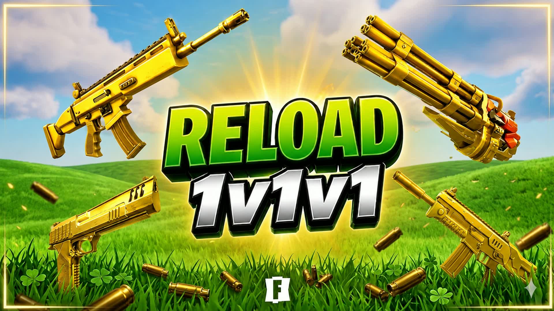 1v1v1 カップ リロード (ソロ)