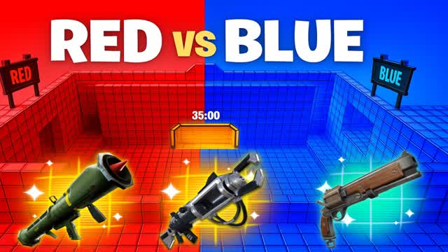 CRAZY RED VS BLUE