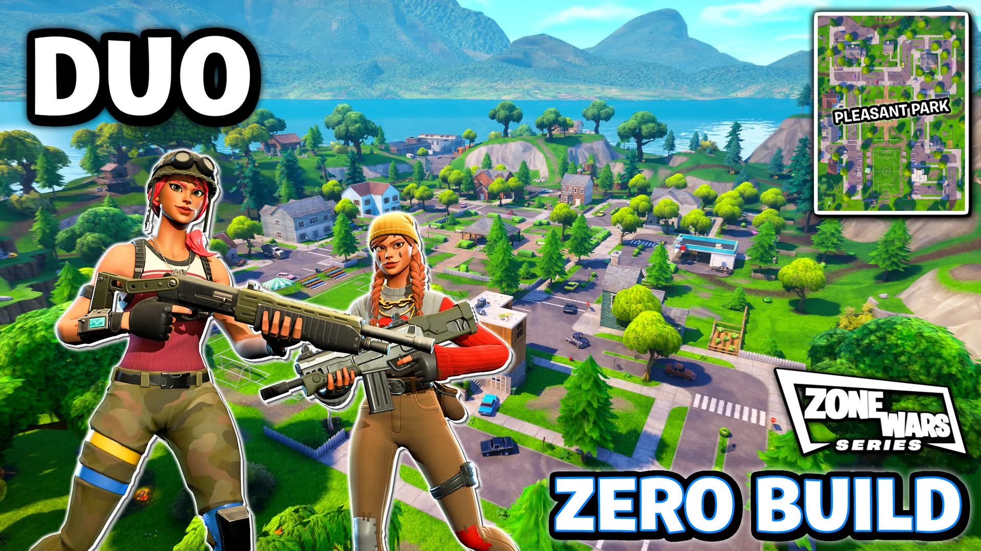 (Duo👥ZB🚫) Pleasant Zone Wars [Series]