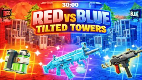 CRAZY RED VS BLUE TILTED TOWERS 🔴🔵