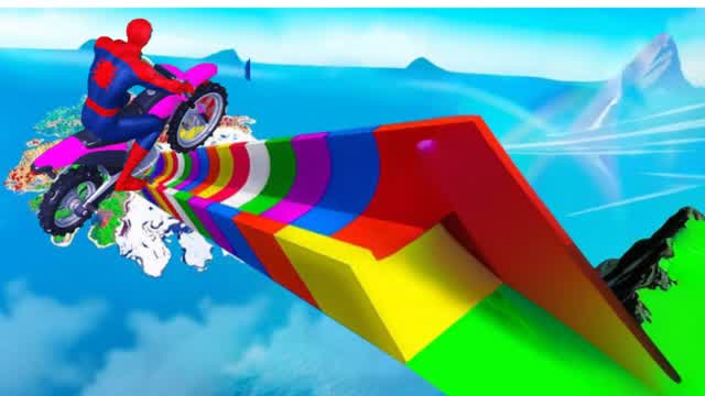 MEGA RAMP CITY NEW 🧟⭐CARS GAMES