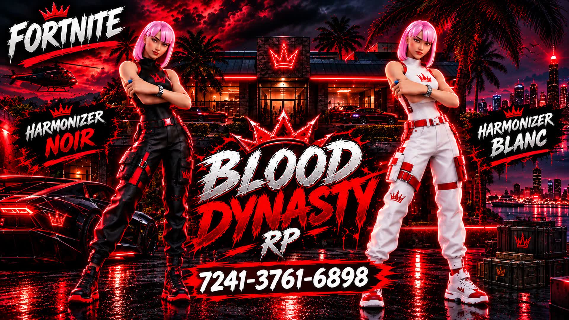 Blood dynasti RP, Fortnite island 7241-3761-6898 by jfk972