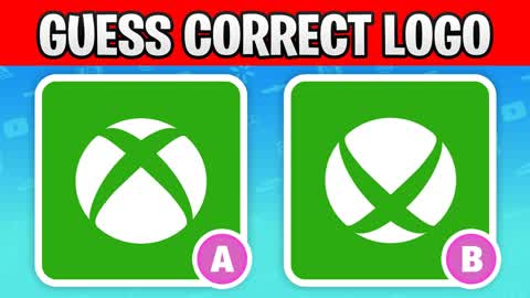GUESS THE REAL LOGO🔍PARKOUR IQ MINIGAME