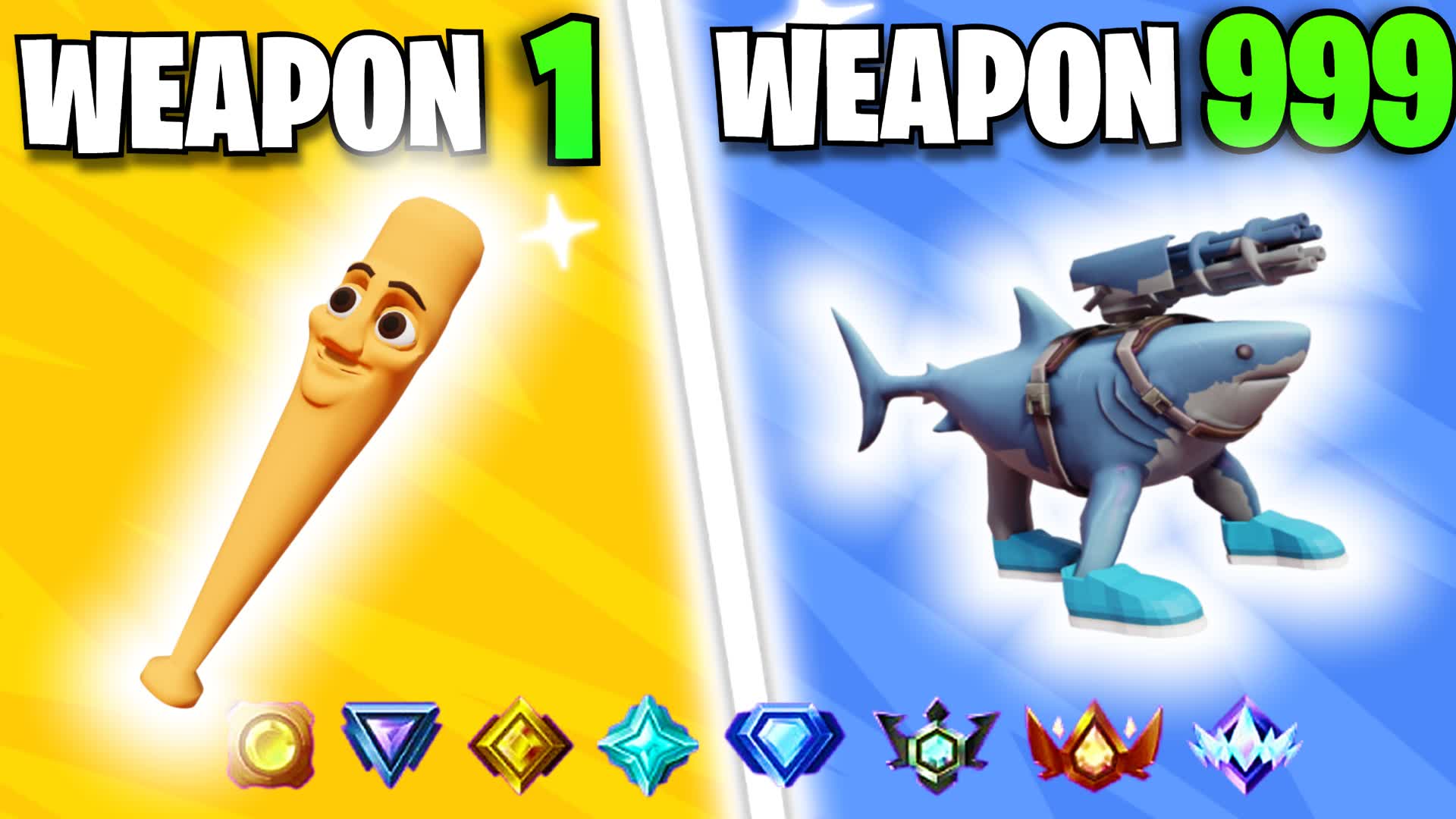 SUPER BRAINROT⭐️ GUN GAME 🔫 ONE SHOT🎯