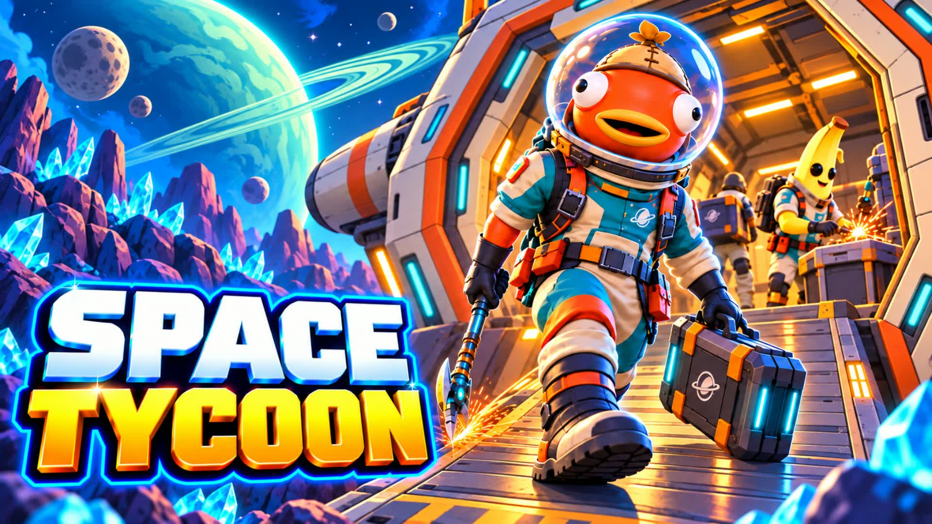 Space Tycoon [RPG] - Fortnite island 9459-2213-2564 by AsainChang