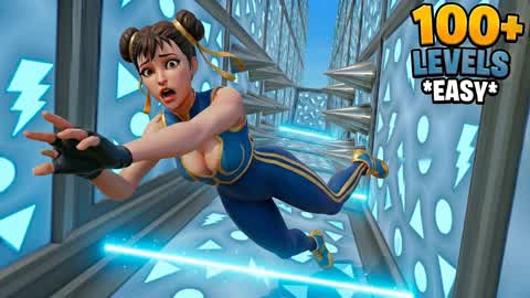 ⭐ 100 LEVELS OF PARKOUR ⭐ VERY EASY 8267-5588-6030 by vynex - Fortnite