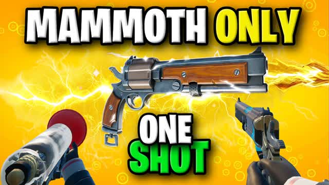 FIRST PERSON MAMMOTH ONLY 🎯ONE SHOT