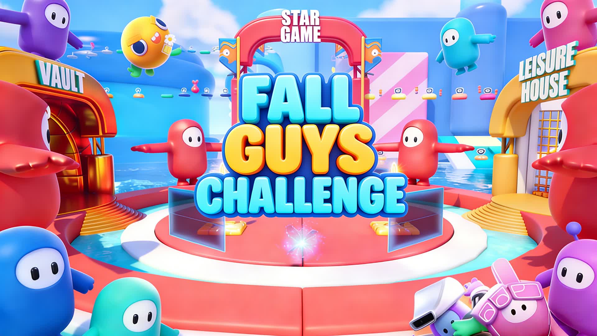 🌈FALL GUYS CHALLENGE🌈