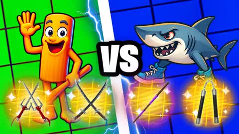 TMNT SIMPLE GREEN VS BLUE🟢🔵