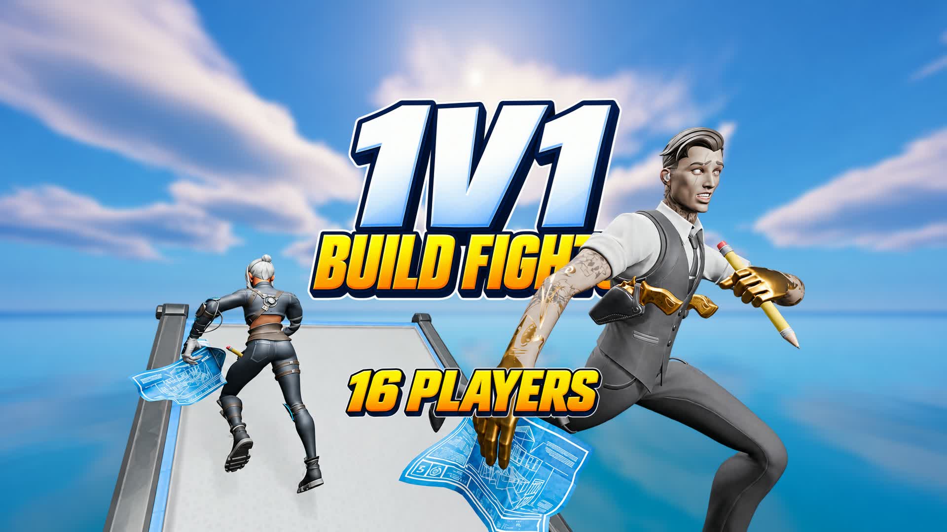 1V1 BUILD FIGHTS - (16 players)