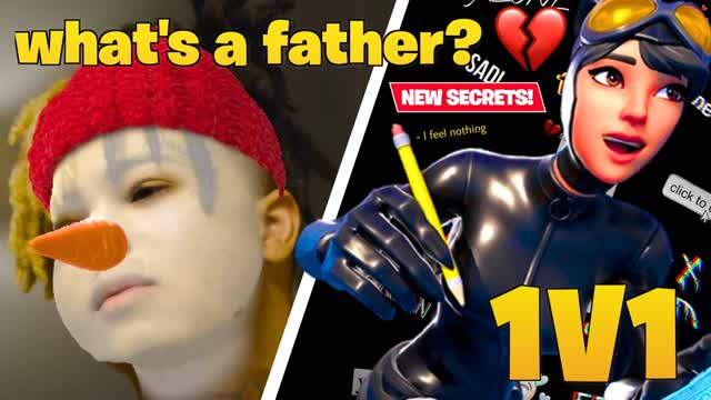 1V1 BUILD FIGHTS 🎯WHAT'S A FATHER? 💔