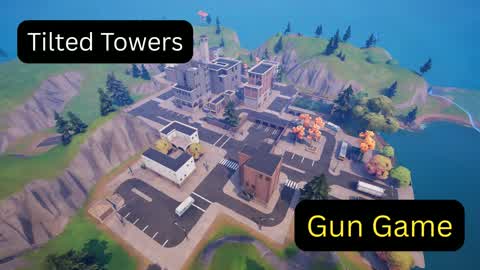 Tilted Towers Gun Game